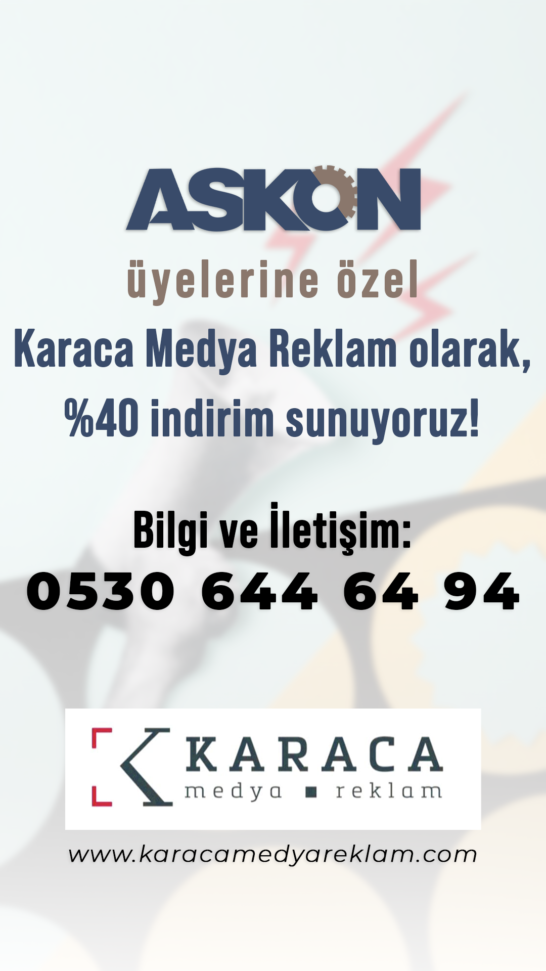 ASKON Üyelerine Özel %40 İndirim